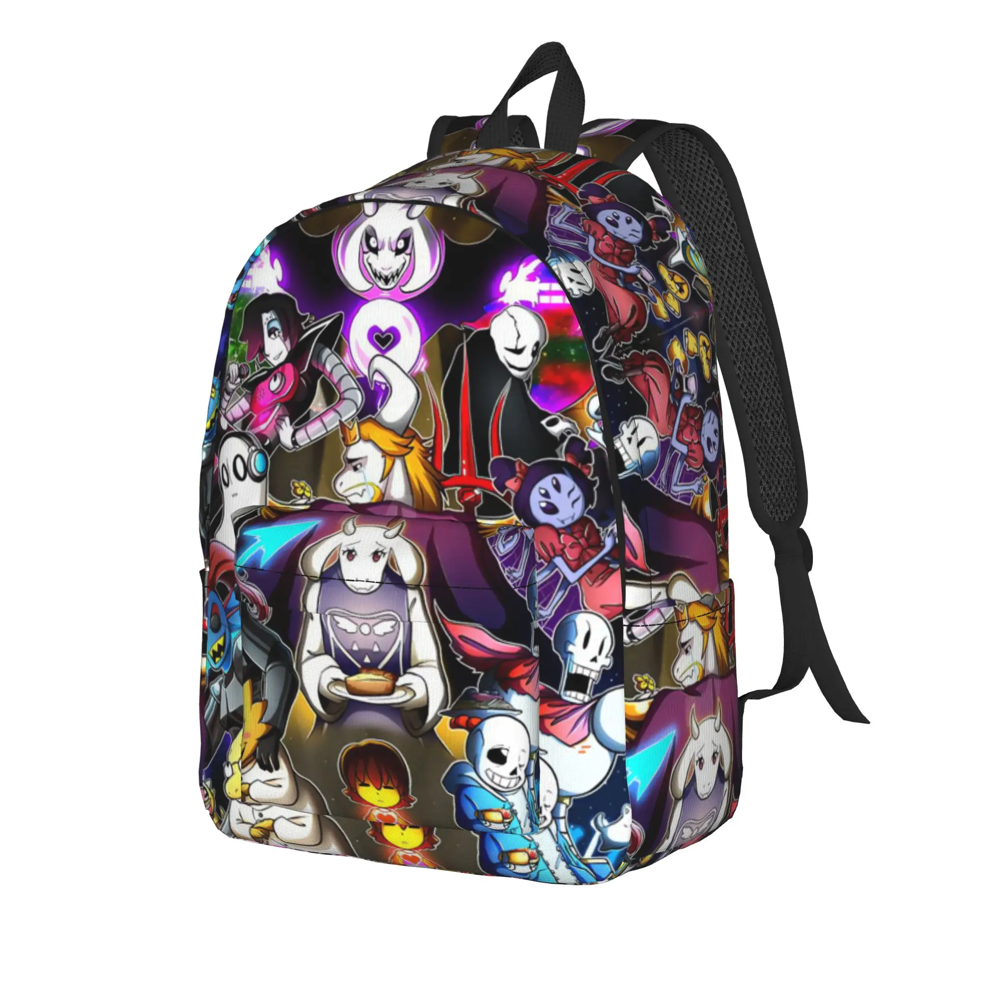 Trendy Popular Undertale Backpack  Outdoor Backpacks Female Funny High School Bags High Quality Print Rucksack