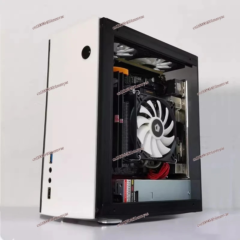 

Мини-корпус A31S ITX с прозрачной боковой панелью, малогабаритный блок питания 1U, корпус A4, не полностью алюминиевый, малогабаритный блок питания 1U