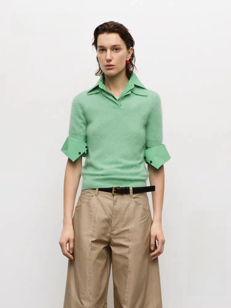 

Новая осенняя коллекция: женский шерстяной свитер Camere ort Sve EBD3SWT09, премиум-издание модного бренда Camere