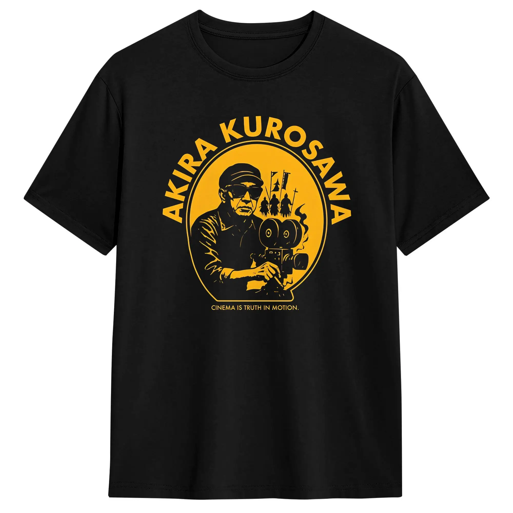 Man T Shirt Akira Kurosawa Cinema Is Truth T-Shirts Hipster  Summer Tee Shirt Aesthetic Pure Cotton Clothes Birthday Gift