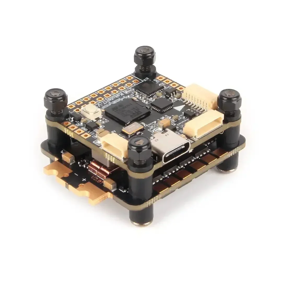 

HolyBro Kakute H7 V1.5 Stacks — контроллер полета H7 (ICM-42688-P) с Tekko32 F4 50A / Matel 65A 4in1 ESC