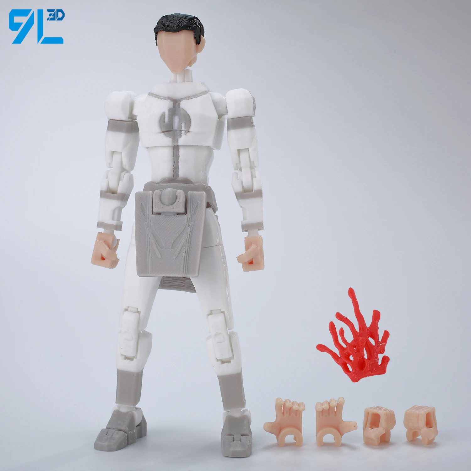 9L3D Superhero Team Invincible Boy Heroes Action Figure Lucky13 Dummy13 Veelkleurige T13 Multi-Jointed Collectible Toys Titan13