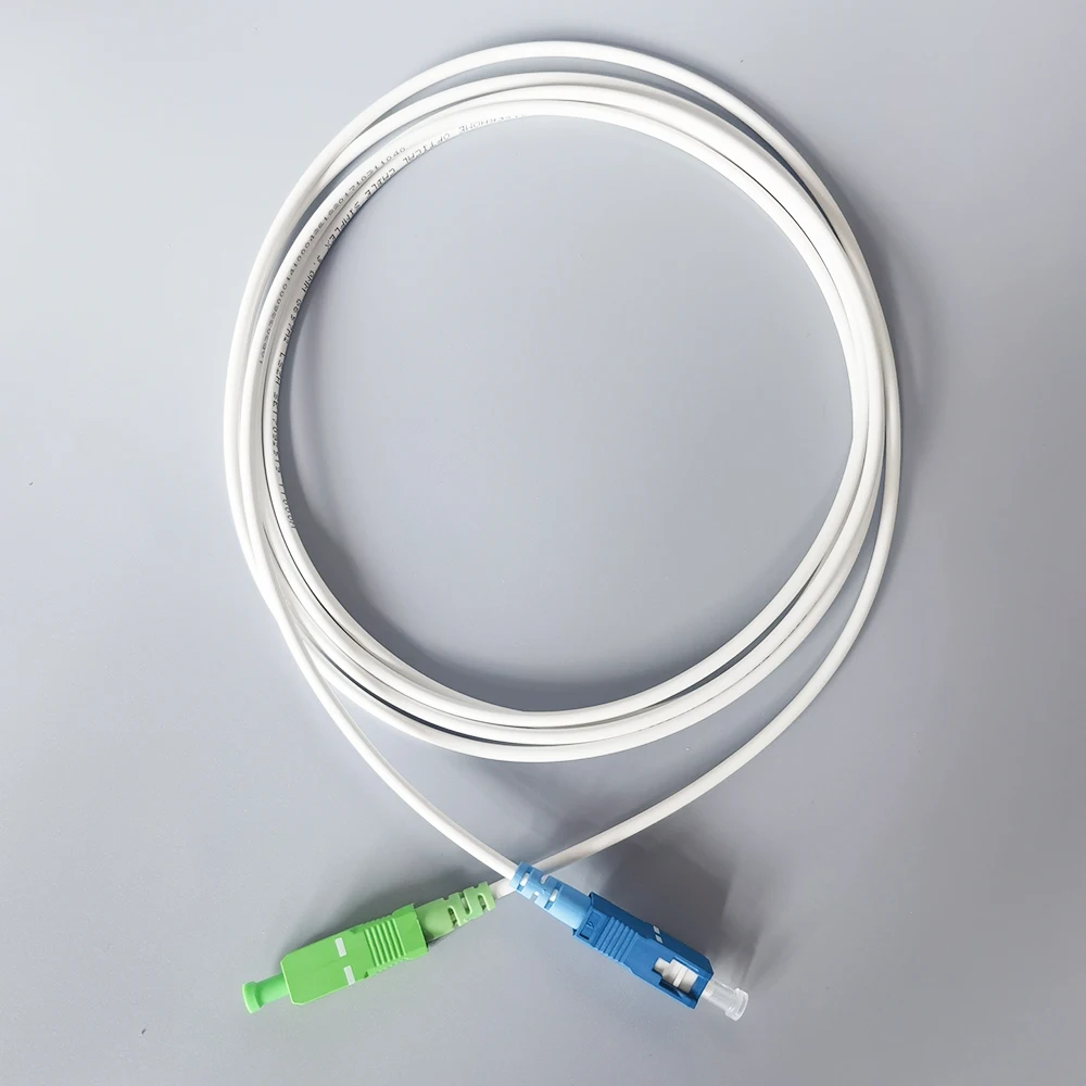 Fibre Optics Optical Patch Cord SC/APC-SC/UPC Single Mode G657A2 Opitcal Fiber cable FTTH Fiber Optics Cable LSZH 2M