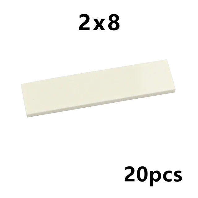 DIY Keramik fliesen Bausteine Moc glatte Figuren Ziegel 4x4 6x6 8x8 8x16 7x7 kompatibel pädagogische kreative Spielzeuge
