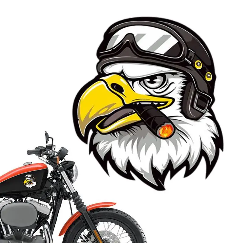 

Funny Car Sticker Americas Eagle Motorcycle Helmet Car Sticker Chopper Bobber Hot Stick Tool Waterproof Vinyl Stickers