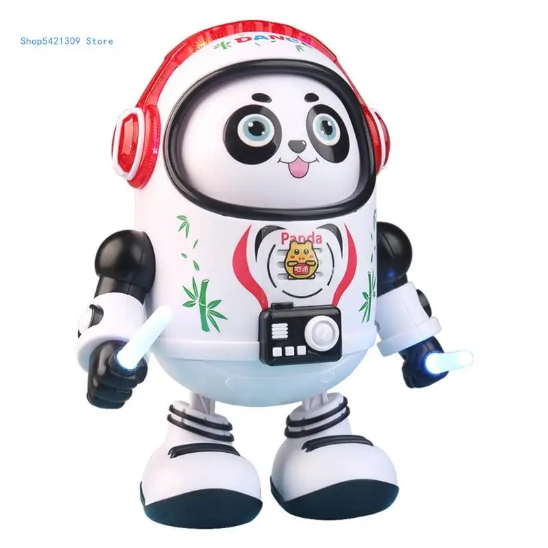 Baby Toy Panda Model Battery Powered Cartoon Educational Toy for Preschool Kids