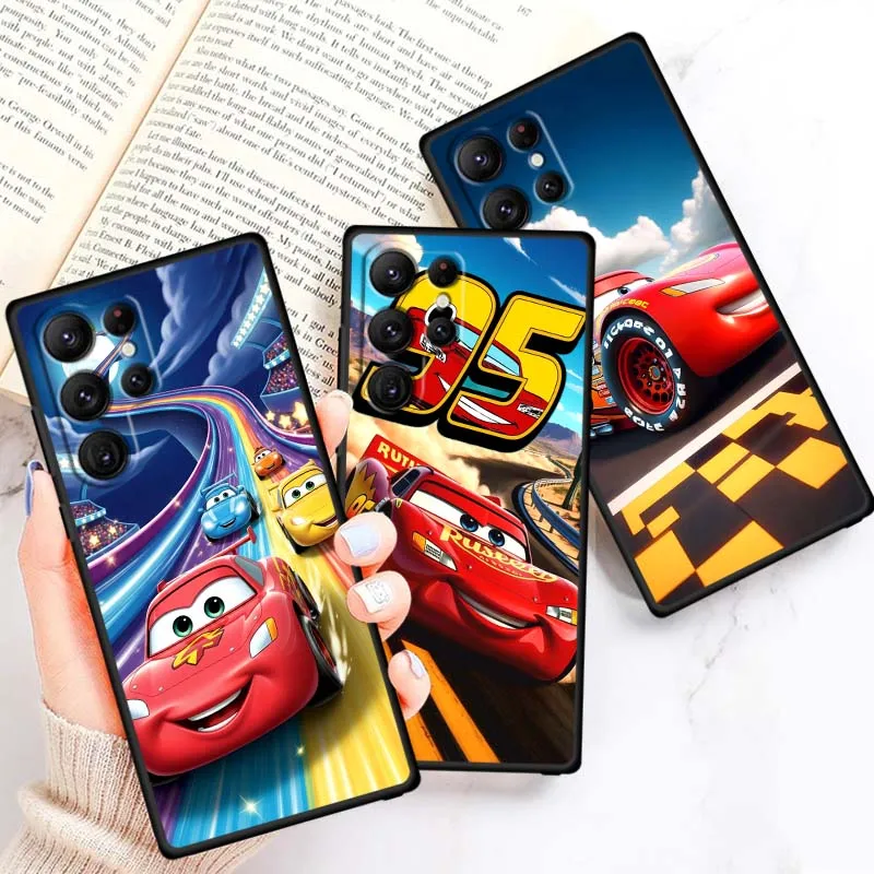 

Racing Total Mobilization Phone Case For Samsung Galaxy S25 S24 S23 S22 S21 S20 S10 Ultra Plus FE 5G Black Soft TPU Cover