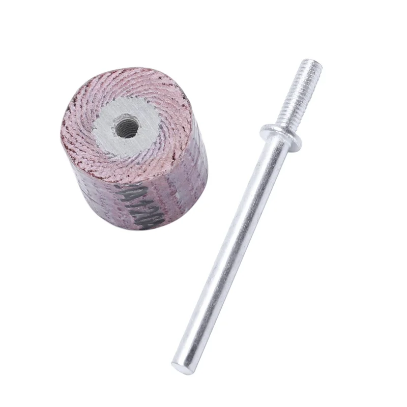 

A02F-30 шт., 15 мм, шлифовальная лента, круг, диск 80/120/240/320/600 грит, роторные инструменты для Dremel