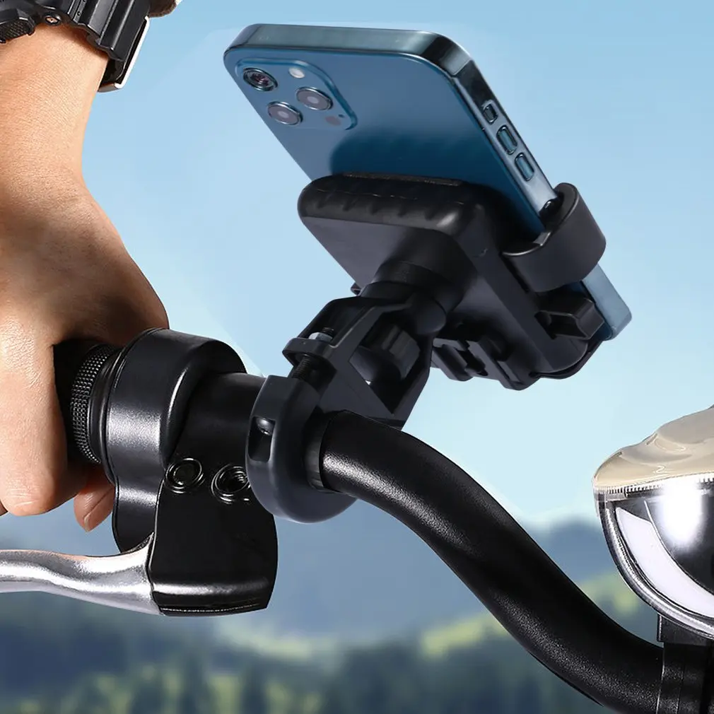 New Universal Phone Holder Motorcycle Mount Stand GPS Mobile Cellphone Support Multifunctional Motor Smart Phones Holders