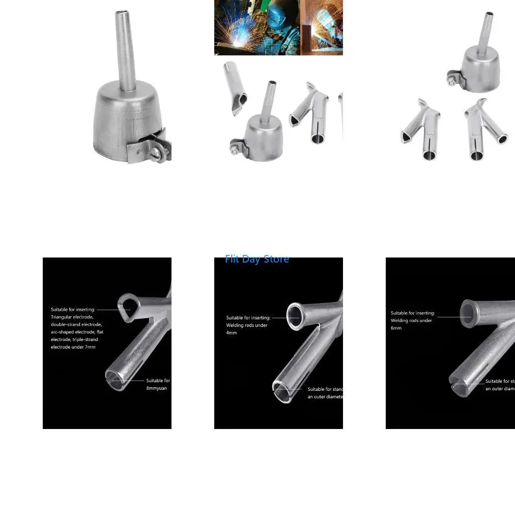 

F92C Speed Welding Nozzle for Vinyl PVC Plastic Hot Air-Blower Speed Nozzle Y Type 4x