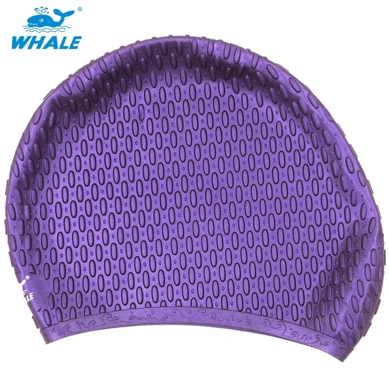 New fashionable swimming cap silicone particle foam sports swimming cap waterproof cover swimming cap