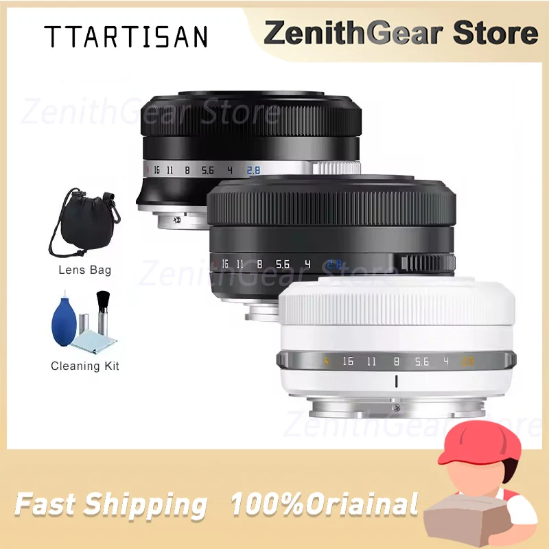 TTArtisan AF 27mm F2.8 APS-C Spiegelloses Kameraobjektiv für Sony A5000 A7RIII ZVE10 Fuji XA7 XT30 XT100 XE4 Nikon Z50 Z5 ZFC