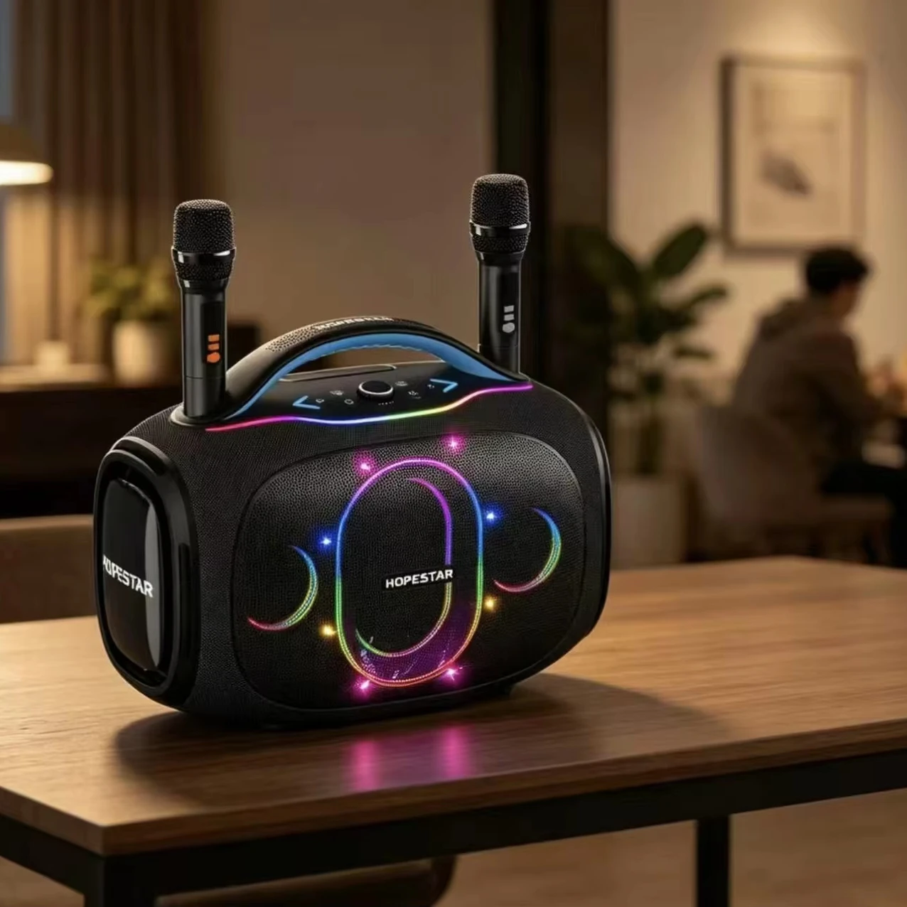 

HOPESTAR PARTYBOX ULTRA 550W Portable Bluetooth Speaker, 36000mAh Battery Dual Mic AI Heavy Bass Outdoor Party Loudspeaker