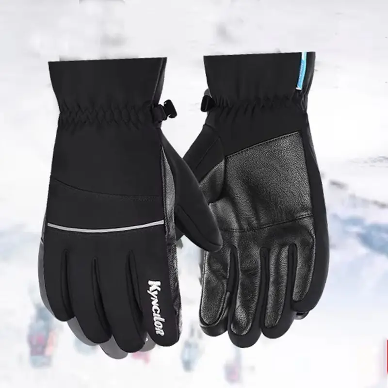 

Durable Warm Motorcycle Cycling Gloves with Touchscreen for Skiing & Motorbike in Cold Weather Riding Men and Women Luvas