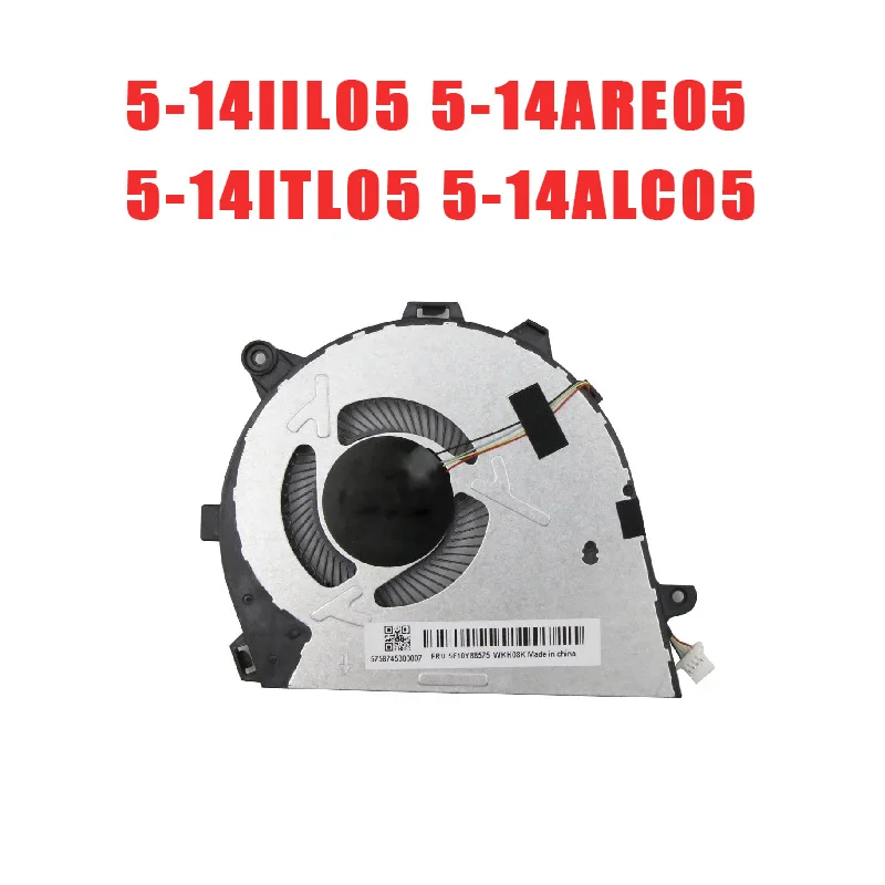 Laptop CPU Fan For Lenovo For Ideapad 5-14IIL05 5-14ARE05 5-14ITL05 5-14ALC05 For Ducati 5 5F10Y88575 DC28000OWF0 FCC2 81YH UMA