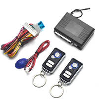 Universal Car Door Lock Trunk Release Keyless Entry System Central Locking Kit with Remote Control Window Closing Output