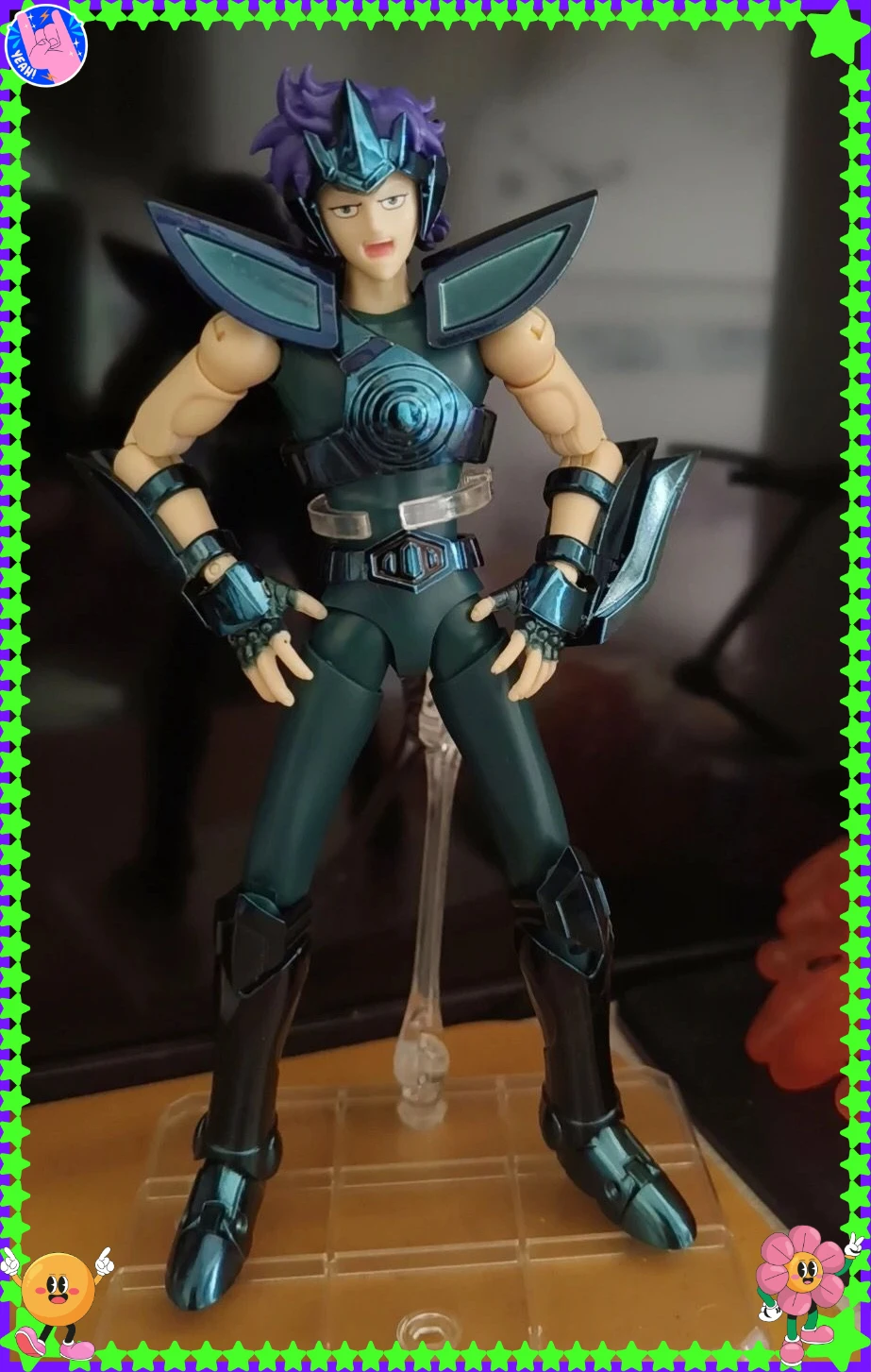 [Em estoque] CSModel Saint Seiya Mito Pano EX LC Lobo Lupus Junkers Figura de ação Cavaleiros do Zodíaco Perdido Lona Bronze CS Modelo