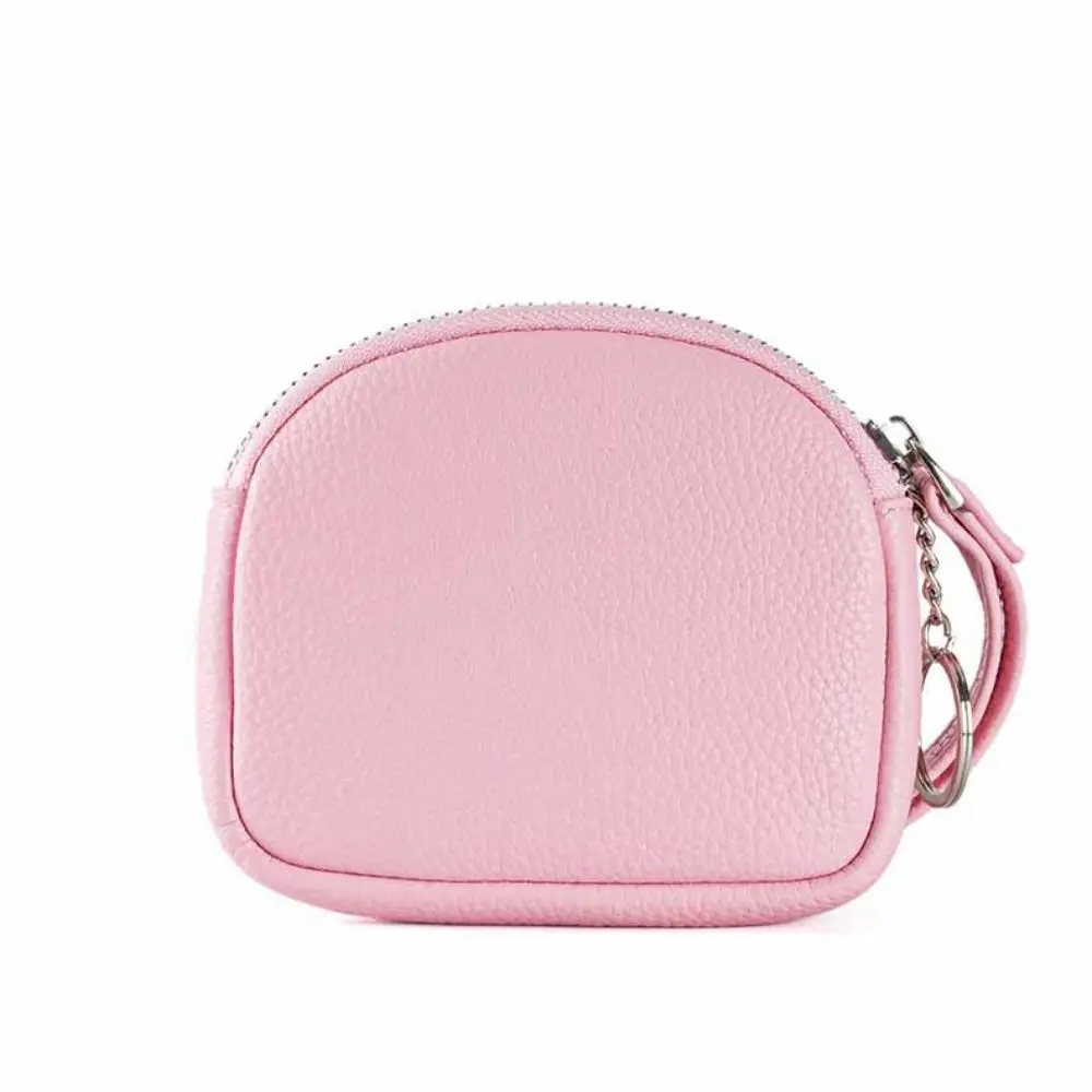 

Casual with Wrist Lanyard Handheld Wallet Solid Color Mini Zipper Coin Purse Clutch Earphone Pouch Small Item Bag Outdoor