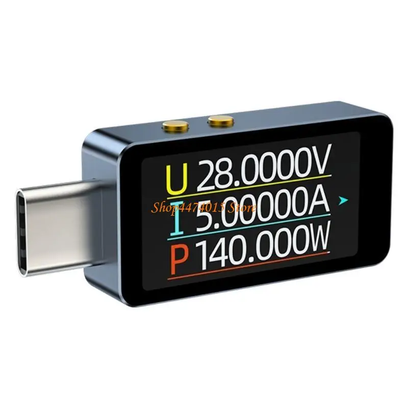 K1AA DC4V-28V USB Type C Мониторы зарядки с точными напряжениями и измерения тока для энтузиастов