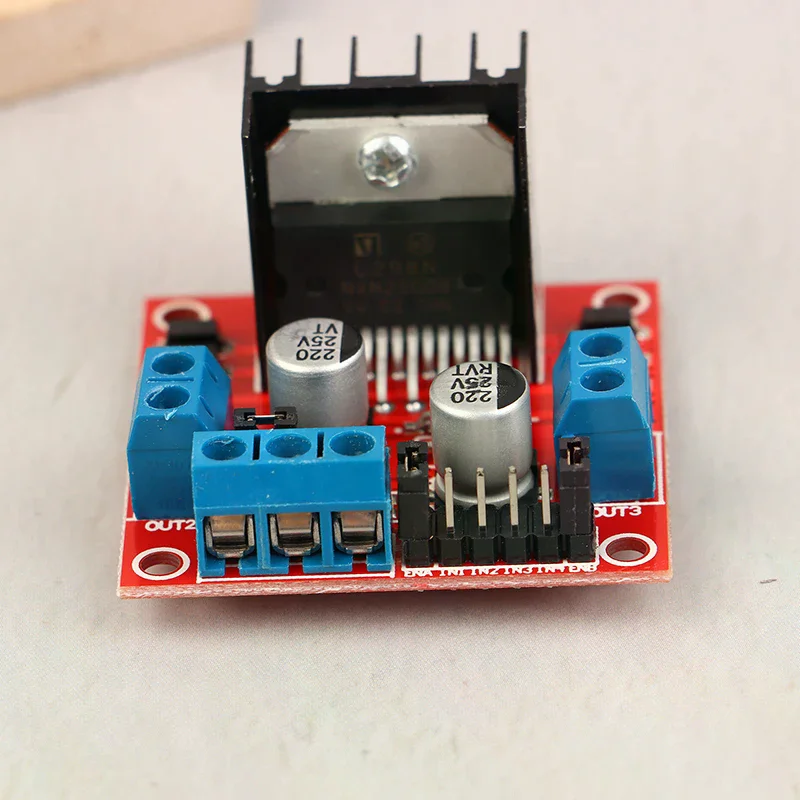 L298N موتور تيار مباشر نموذج مشغل L298N محرك متدرج السيارة الذكية روبوت اللوح بلتيير عالية الطاقة L298 موتور تيار مباشر سائق لاردوينو #2