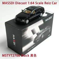 MASSDI Diecast 1:64 Scale Reiz Alloy Car Model Finished Simulation Collection Decoration Boy Holiday Gift Toys Static Display