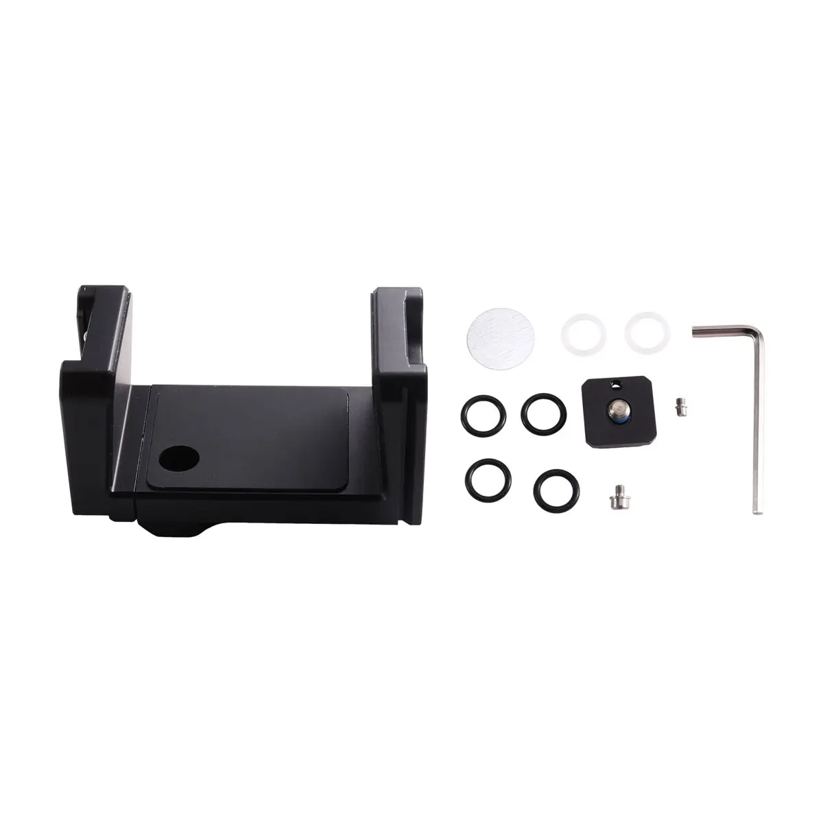 Power Bank Holder 55-85mm for DSLR Camera Photography Mobile Power Stand Aluminum Alloy - view 3