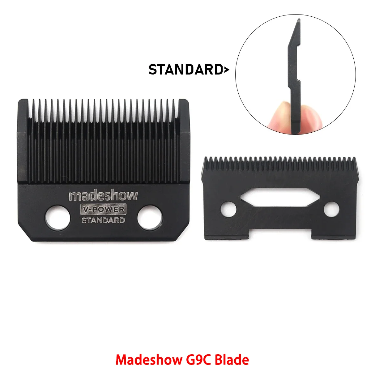 Madeshow G9G M6 M11 Professional Trimmer 0 Pitch Blade G9C M5F M10+ Professional Hair Clipper V-POWER Original Standard Blade