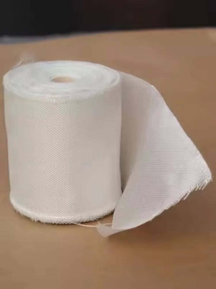 1 Roll High-density Glass Fiber Cloth Fire and High Temperature Resistance Fiber Cloth Tape Household Industrial Accessories