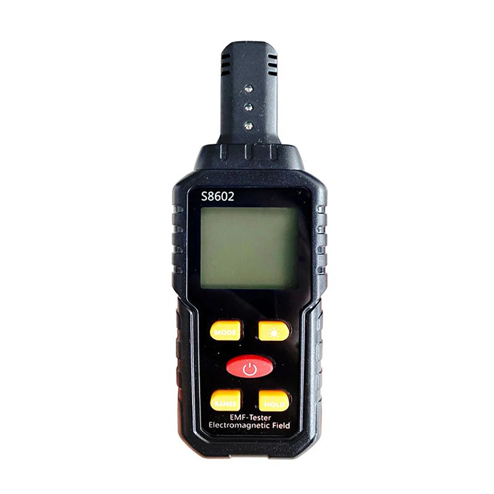 3-in-1 Digital Radiation Dosimeter Geiger Counter LCD Digital Display Electric Field EMF Meter Electromagnetic Radiation Tester