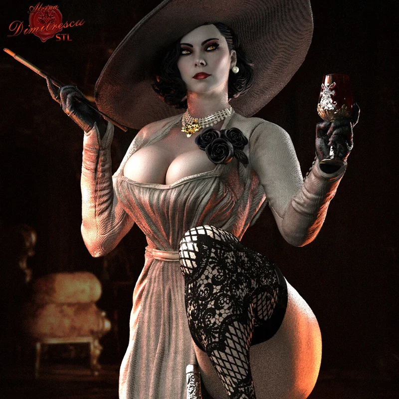 

50 мм 75 мм 90 мм Mrs Eight Feet Смола Модель Рисунок Gk Микро Миниатюрная 3d Печатная Белая Модель Игрушки Несобранный И Неокрашенный Комплект