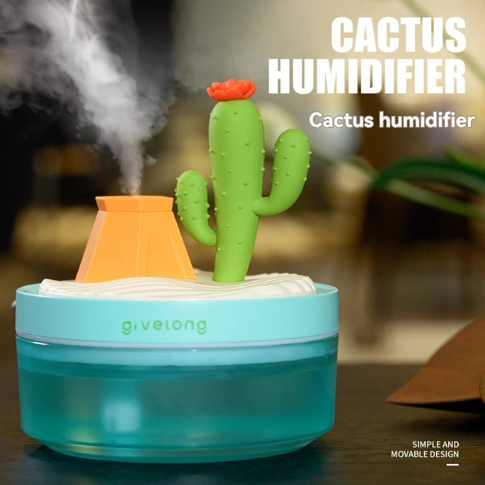 Landscape Air Humidifier Small Spray Hydration Household Silent Bedroom Desktop Car USB Aromatherapy Humidifiers Diffuser