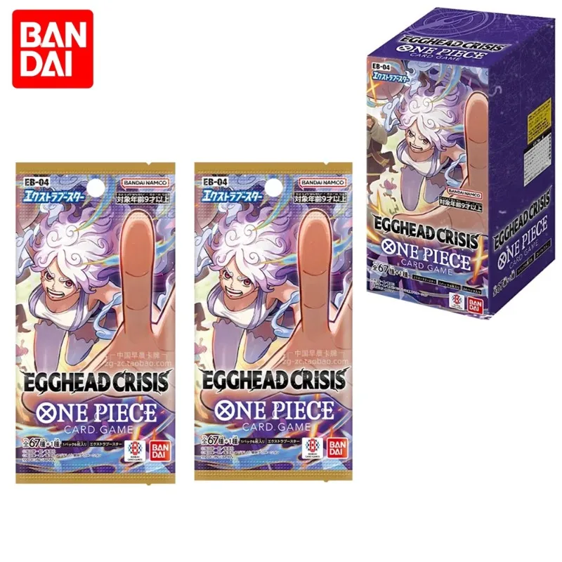 

NEW Genuine Bandai One Piece EB-04 Egghead Crisis Japanese Booster Box Sealed TCG Card Game Trading Game Collectible Sealed Gift