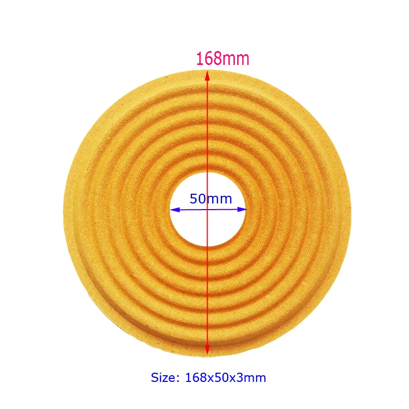 2pcs/Lot  162x60mm 168x50/ 180x50x16mm Spider Spring Pad Wave Shrapnel Audio Speaker DIY Woofer Repair Parts 128-180mm OD Damper