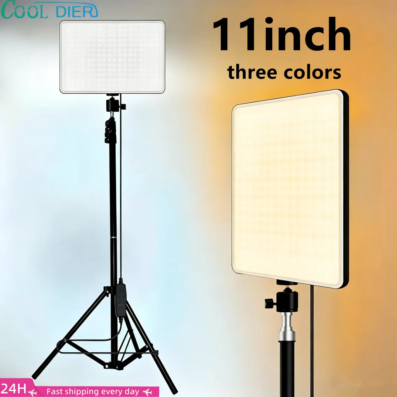 Luz de Video LED con Trípode P - Video Led Light Panel reseña y precio
