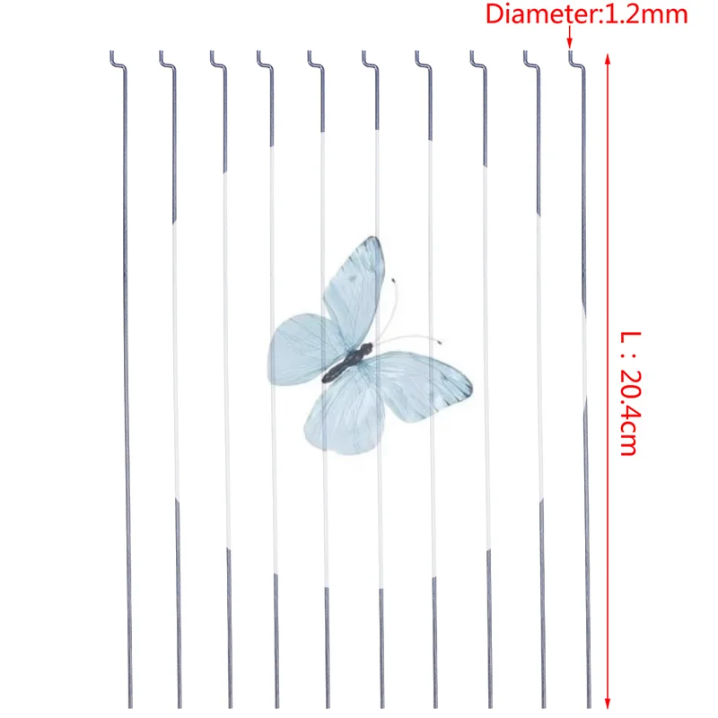 

10 шт. Z-образный рычаг рулевого механизма, тяга, сервопривод, диаметр 1,2 мм, длина 20 см