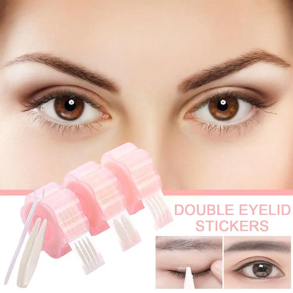 Double Eyelid Stickers Invisibility Big Eyes Make Up Sticker Gauze Color Seamless Invisibility Skin Long Lasting Waterproof D9F4