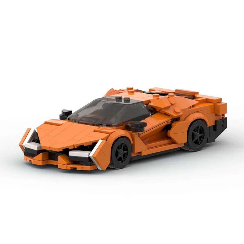 Rambos Revueltos Super Racing Blocks, compatível com Lego pequeno modelo carro de partículas brinquedos, quebra-cabeça montado, presente, novo, quente