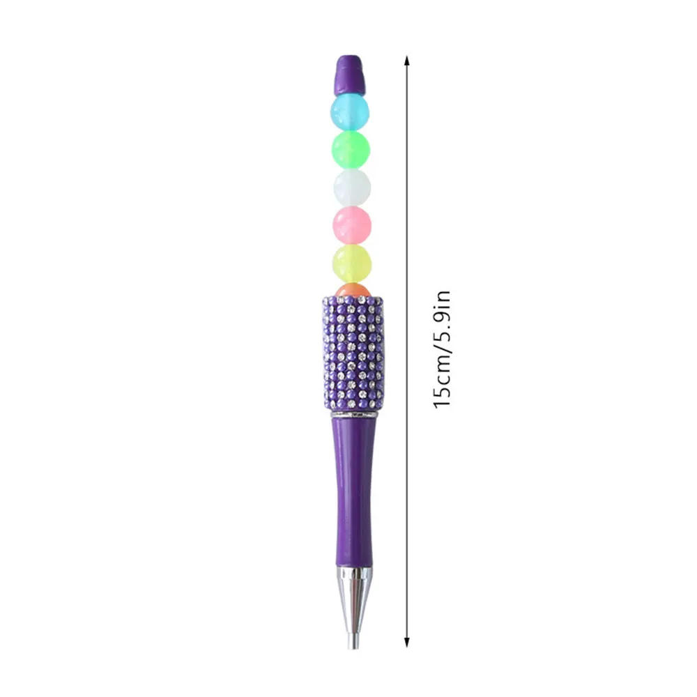 5D Ergonomic Diamond Painting Pen - Efficient, luminous, compatible with round and square diamond bits, a versatile craft tool.