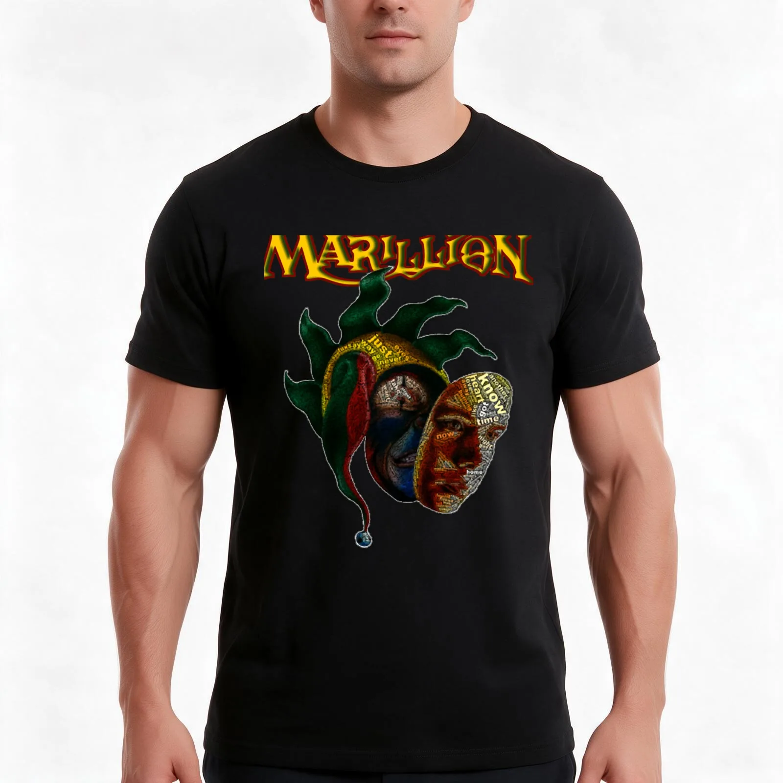 Trend Marillion Market Square Heroes Gifts For Music Fan T-Shirt, Summer Casual Cotton Tee, Oversized Streetwear Tops