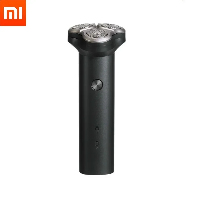 

Электробритва Xiaomi Mijia S300 с двойным резаком, черный 3d-прибор с Плавающей головкой из шпона, водонепроницаемое зарядное устройство IPX7 типа с