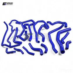 Silicone Radiator Hose Kit For 2013-2020 VW Golf MK7 MK7.5 GTI R 2.0 TSI EA888-III (19 Pieces)