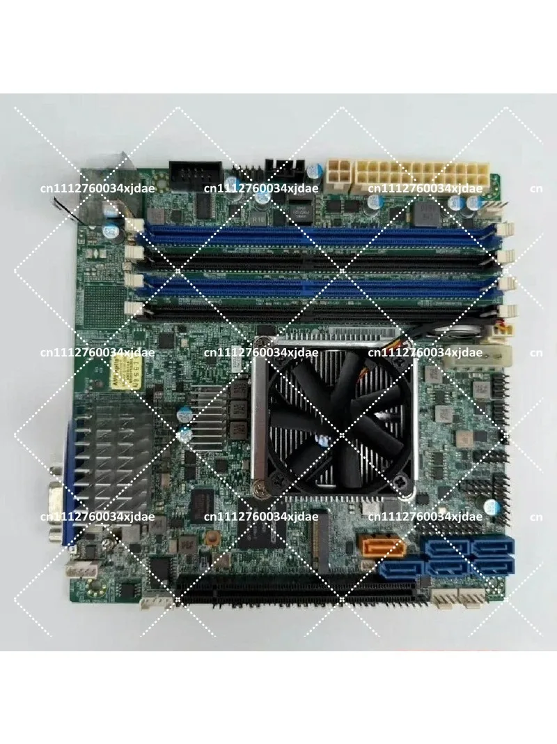 X10SDV-4C-TLN2F Mini‑ITX Server Motherboard, Onboard Xeon D‑1521, Dual 10GbE LAN, IPMI BMC Support