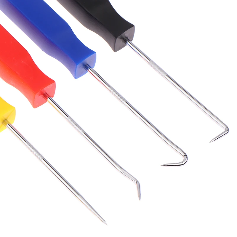 4PCS Practical Car Vehicle Oil Seal Screwdrivers Set O-Ring Seal Gasket Puller Remover Pick Hooks Tools Sealing Repair Tools Kit