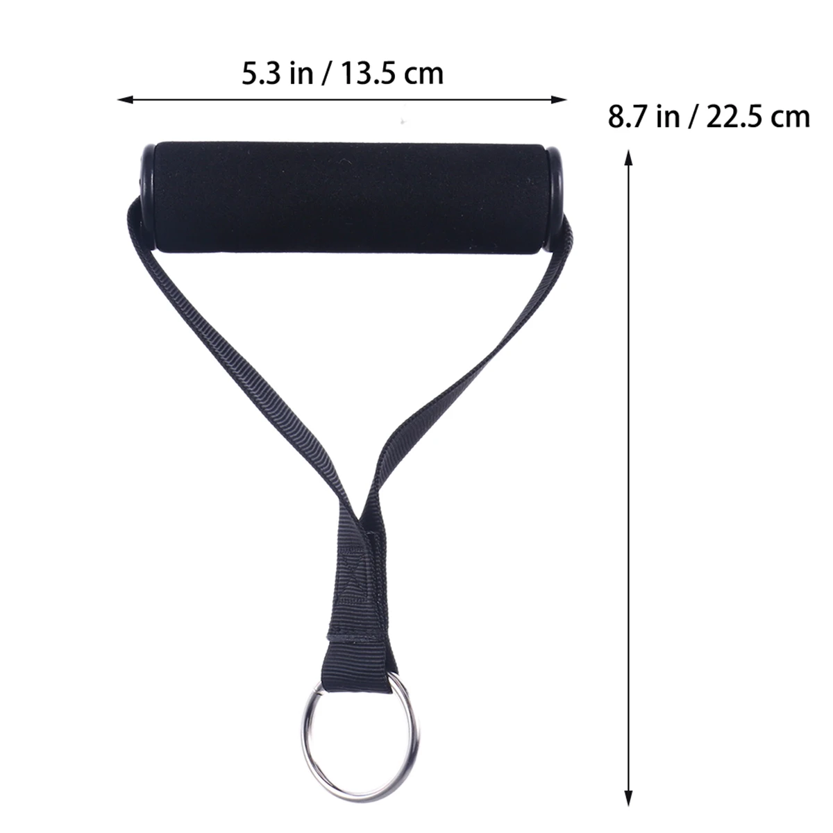 

Foam Handle Cable Gym Accessories Fitness Pull Rope Grip Equipment Non Slip Absorbent Easy Exercise Comfortable