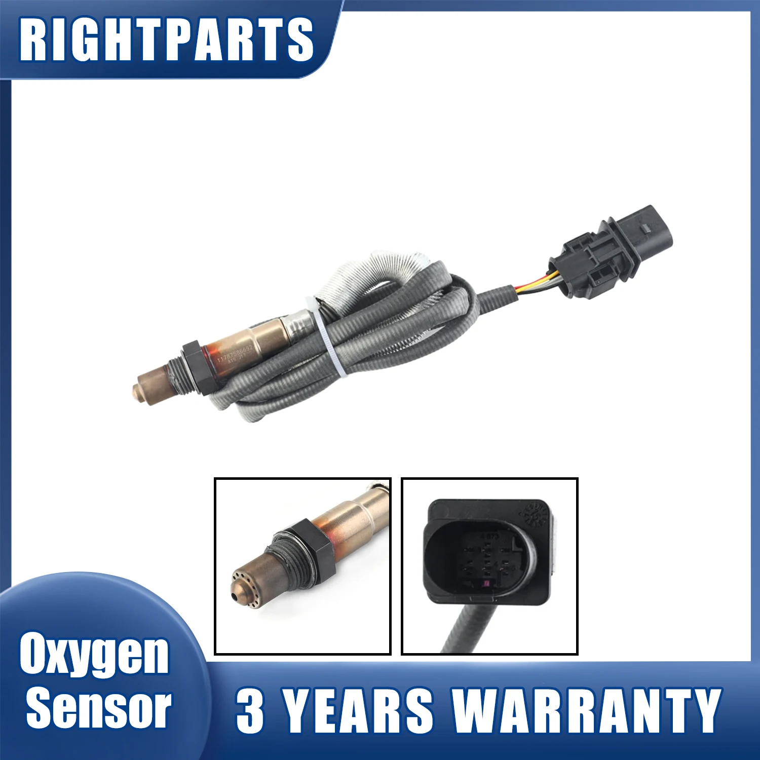 RIGHTPARTS 11787586692 Lambda Oxygen Sensor 0258017137 For BMW 535i 535xi X6 740i 740Li Car Sensor For BMW O2 Sensor Auto Tool