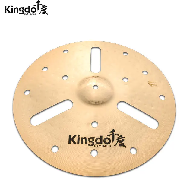 

B20 16" o-zone crash with holes kingdo CHINA profesional handmade effect cymbals