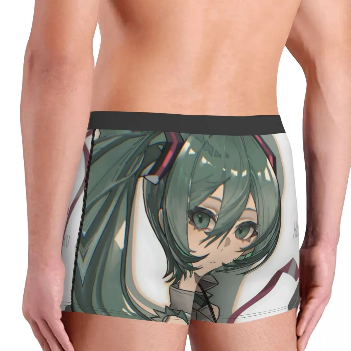 Männer Hatsune Miku Boxer Gag Unterwäsche Boxer Unterhose