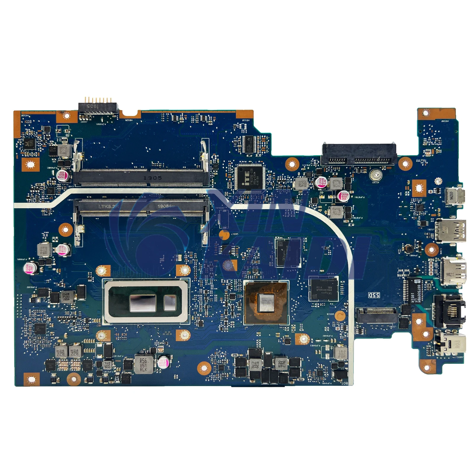 Placa-mãe portátil para ASUS, VivoBook X705FN, X705F, N705FN, M705F, i5 8265U, i7 8565U, GPU MX150, V2G, Mainboard