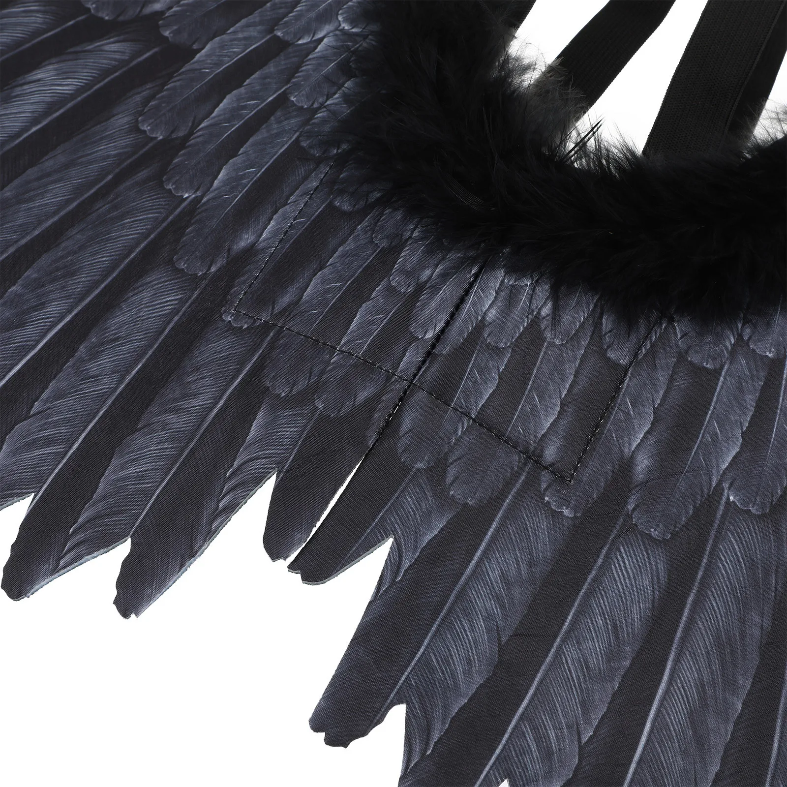 

Performance Angel Wing Prop for Large Fairy Costume Non Woven Halloween Decoration Delicate Backside Wing