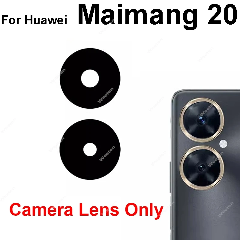 For Huawei Maimang 9 10 10se 11 20 A20 Rear Camera Lens Back Camera Glass Lens Clear Glass Lens Sticker Repair Parts